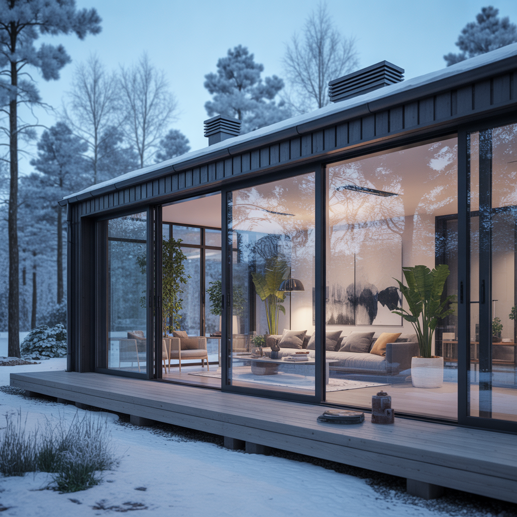 9.Sa bygger du en energieffektiv och stilren vintertradgard