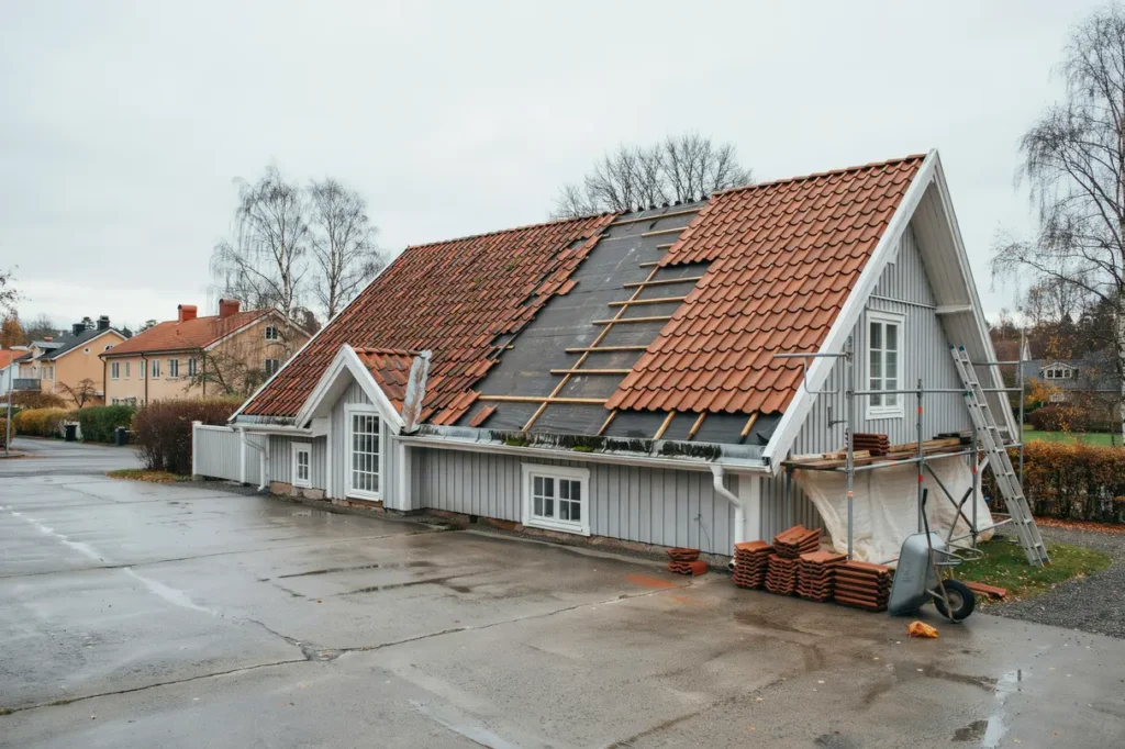 dags att se ver taket s v ljer du r tt mellan takl ggning takrenovering och takbyte