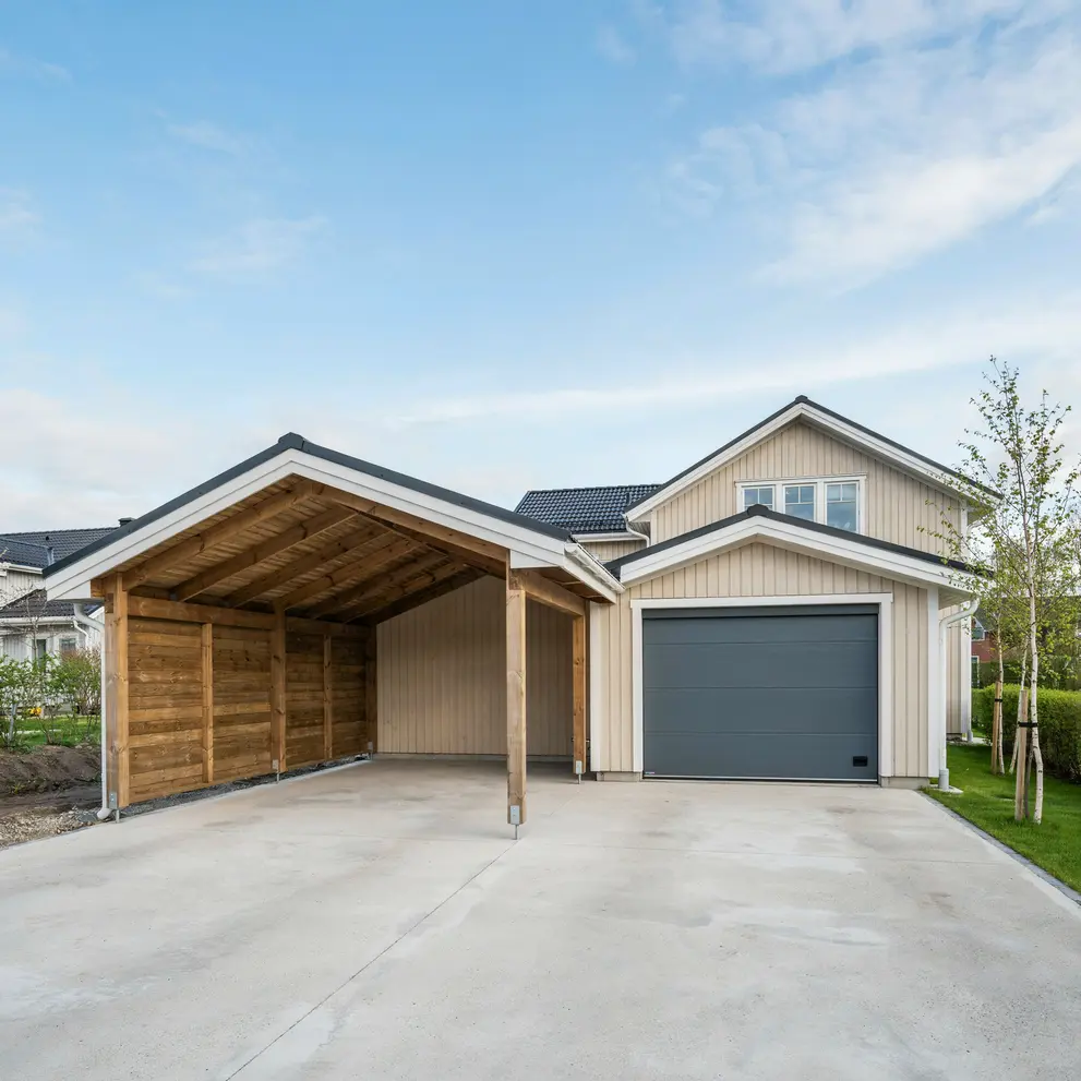 bygga carport garage kumla narke orebro