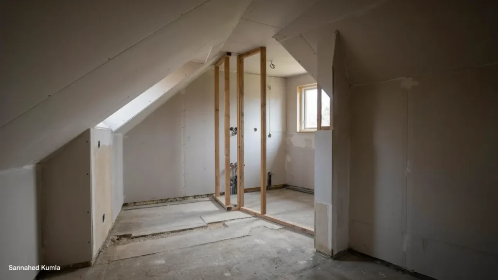 totalrenovering av badrum med flytt av innerv gg i sannahed kumla
